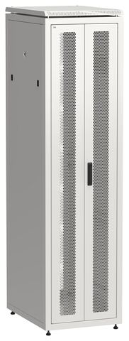 ITK LINEA N 47U 600х800мм перф. дв. задн. распашн. перф. сер