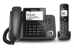 Радио-телефон Dect Panasonic KX-TGF310RUM серый металлик АОН — фото 2