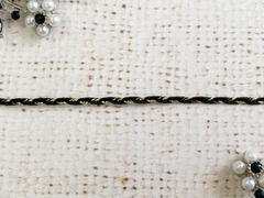 Шнур отделочный "Сутаж" люрекс, ш. 3 мм.