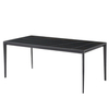 Стол Halden 160х90 см черная керамика