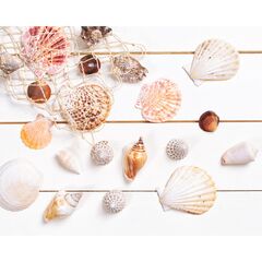 Панель потолочная ПВХ Novita 3D Ракушки