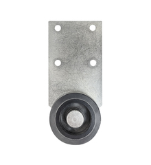 Ролик опорный 40мм широкая пластина 90гр.