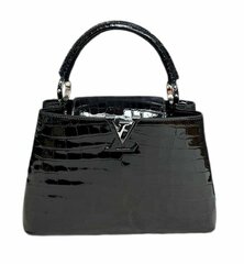 Женская сумка Louis Vuitton Capucines BB черный