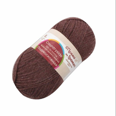 Пряжа "Подмосковная", 50% шерсть, 50% акрил, 100гр-250м, грильяж