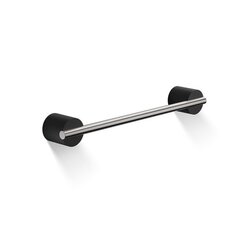 Decor Walther 0975065 Decor Walther Black Stone HTE30 Полотенцедержатель 30см, цвет: черный матовый / сталь матовая фото