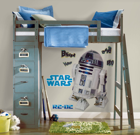 Star Wars R2-D2 Peel & Stick Wall Decal