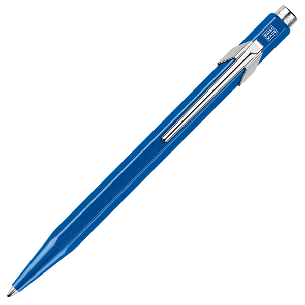Carandache Office 849 Pop Line - Metallic Blue, шариковая ручка, M