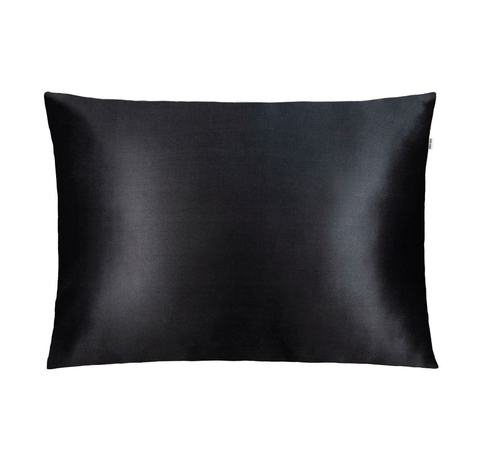 Шелковая наволочка Silk Silk черная 50х70 см