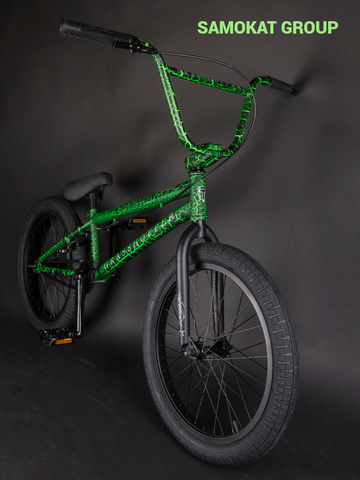 Велосипед BMX Tech Team GRASSHOPPER зеленый