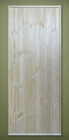 Дверь деревянная банная клиновая