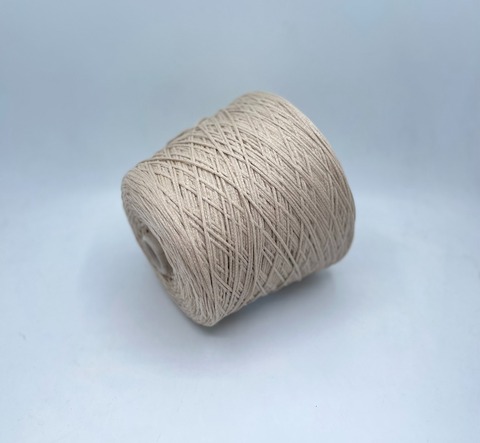 Industria Italiana (пр.Италия),art-Darling 220м/100гр, 64% Органический хлопок, 20% Полиамид, 16% Металлизированное волокно(люрекс), цвет-Серо-бежевый. арт-29177