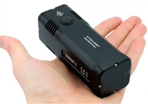 Фонарь ручной Nitecore CONCEPT 2 черный лам.:светодиод.x4 (17465)