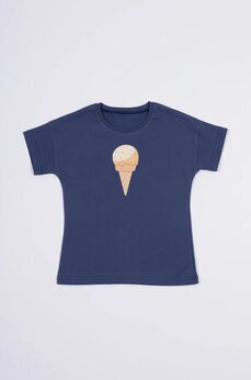 Детская женская футболка  E23K-24M101