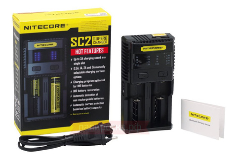 Зарядное устройство Nitecore SC2