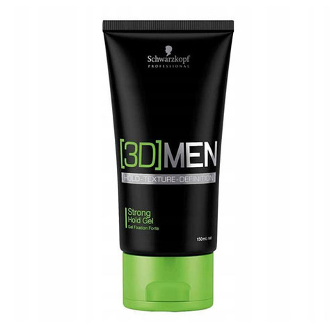 Schwarzkopf [3D]Men Strong Hold Gel - Гель для волос сильной фиксации