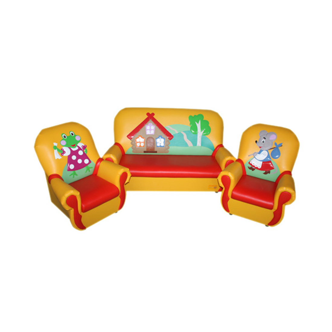Сказка Люкс комплект детской мягкой мебели