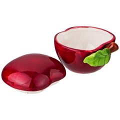 Ф Сахарница 10,5х9,5х8см Красное яблоко 782-175
