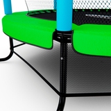 Батут детский DFC SMRKIDS 55" с сеткой, GREEN фото №3