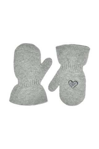 Вязаные варежки из шерсти и кашемира PULKA