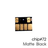 Чип матовый черный для картриджей (ПЗК/ДЗК) HP 72 C9403A Matte Black для DesignJet T790, T795, T610, T2300, T770, T1300, T1200, T1120, T620, T1100