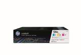 Упаковка цветных картриджей HP 126A (CF341A): CE311A, CE312A, CE313A для HP Color LaserJet Pro CP1025, CP1025nw, M175nw, M275, 3 × 1000 страниц