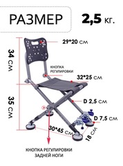 Кресло карповое Skully All Terrain Fishing Chair (без аксессуаров) - 2