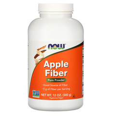 Now Foods, Чистая яблочная клетчатка, 340 г