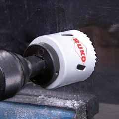 Коронка по металлу 98,0x38мм Bi-Metall HSSE-Co8(M42) 6,35tpi(4мм) Ruko 126098