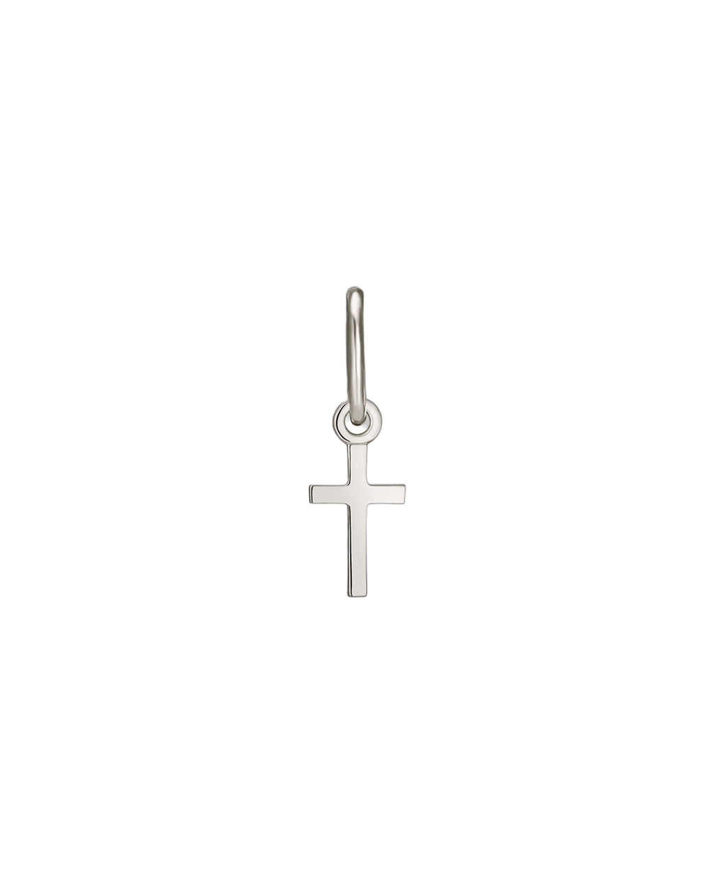 подвеска CROSS (белое золото)