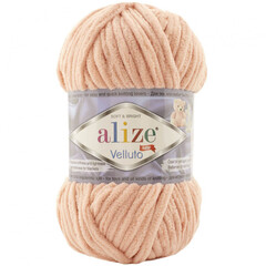 ALIZE "VELLUTO", 866 светло-розовый