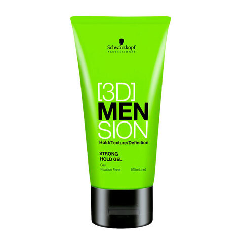 Schwarzkopf [3D]Men Strong Hold Gel - Гель для волос сильной фиксации