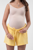 Спортивный костюм для беременных и кормящих 14789 желтый