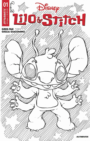 Lilo & Stitch #1 (Cover 28oi) (Евгений Яковлев)