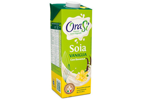 Соевый напиток OraSi Soia Ваниль, 1л