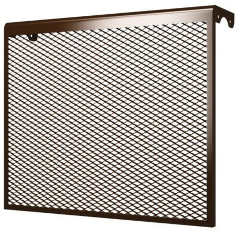 7 ДМЭР кор, Декоративный металлический экран на радиатор 7-и секционный, коричневый
