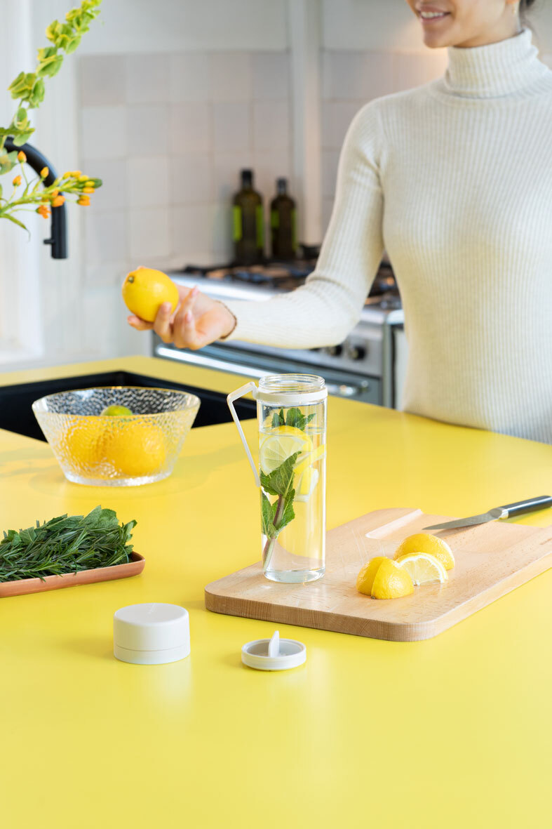 Питьевая бутылка Make & Take (0,5 л), Светло-серый, арт. 202421 - фото 3