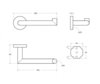 Cezares RELAX-PH2-01 RELAX-PH2-01 Держатель для туалетной бумаги, исполнение хром