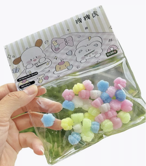 Антистресс Сквиш Набор Цветных Мини Лапок, в уп 50шт. цена за уп.