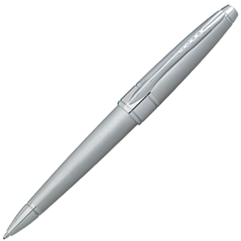Ручка шариковая Cross Apogee, Brushed Chrome CT (AT0122-18) (AT0122-18)