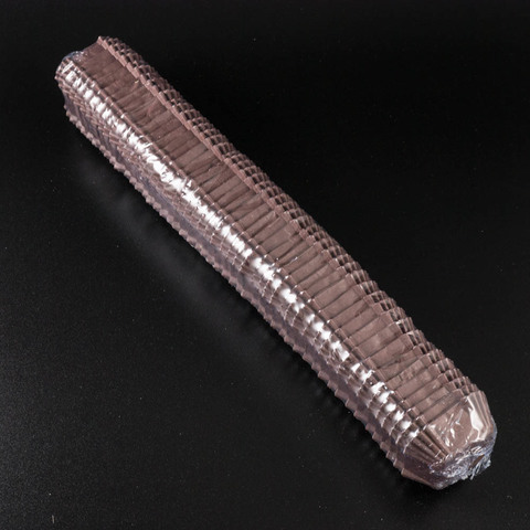 Капсулы для конфет коричневые квадрат. 35*35 мм, h 22 мм, 1000 шт.