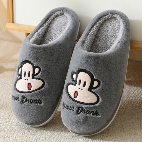 Домашние тапочки Paul Frank Monkey Lite (Grey)