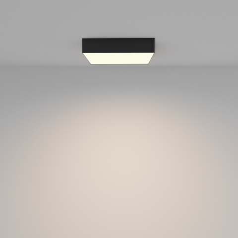 Потолочный светодиодный светильник Maytoni Zon C032CL-36W3K-SQ-B