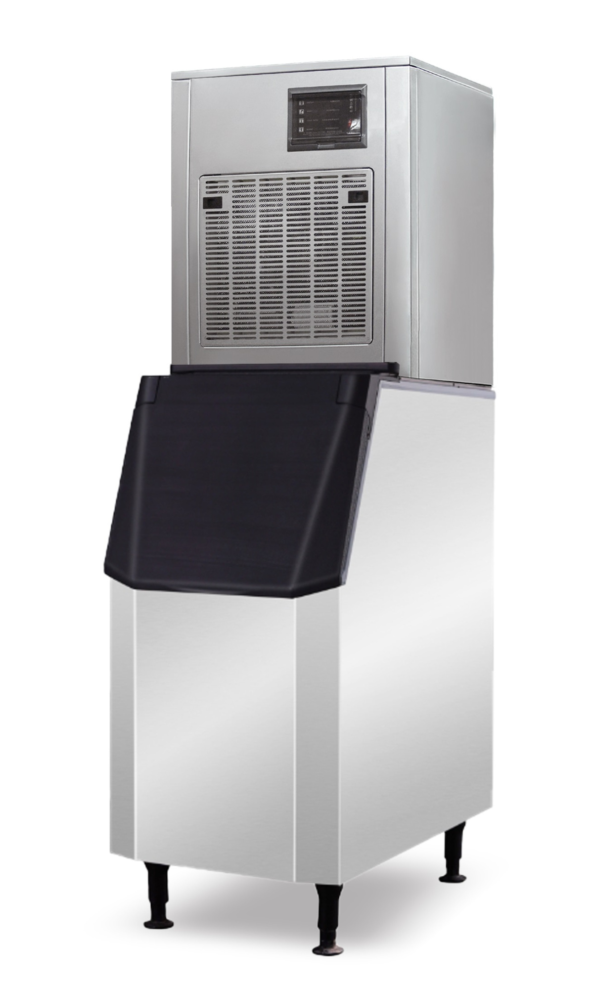 Льдогенератор Koreco AZ 250/125CW для цилиндирического льда (чубит), 250 кг/сут, бункер 125 кг, с подключением к водопроводу