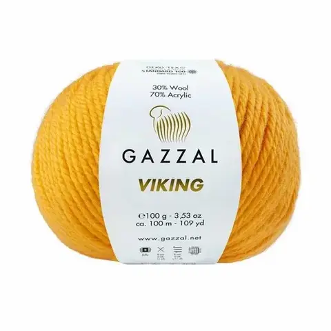 GAZZAL Viking !!! (30% шерсть, 70% акрил, 100гр/100м)