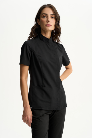 Блуза женская м222 toray стретч черный55