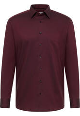 Сорочка мужская Eterna Modern Fit 8464-X181-97 из фактурной ткани вишневая