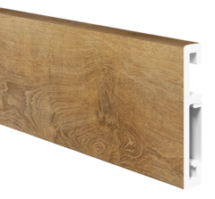 Напольный плинтус ПВХ Foresta Grace Дуб Домм FG 002 2000х70х13 мм