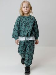 брюки  для девочки  КР 400887/темно-зеленый 5410 Н094 к666