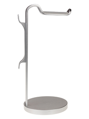 Настольная подставка для наушников из металла с доп. крючком