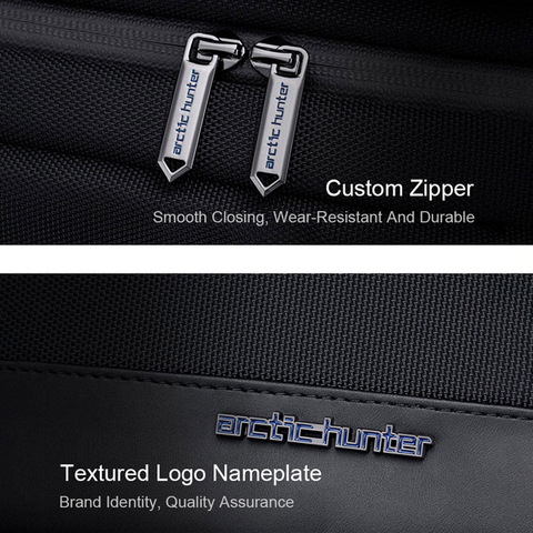 Картинка рюкзак городской Arctic Hunter B00671 Black - 5